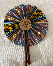 Load image into Gallery viewer, African Print Fans