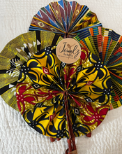 Load image into Gallery viewer, African Print Fans