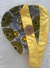 Load image into Gallery viewer, African Print Bonnets and Head Wrap!