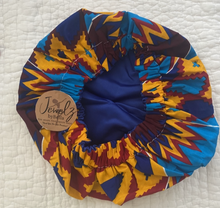 Load image into Gallery viewer, African Print Bonnets and Head Wrap!