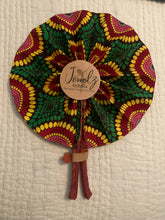 Load image into Gallery viewer, African Print Fans
