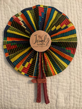 Load image into Gallery viewer, African Print Fans