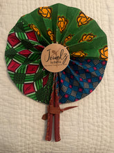 Load image into Gallery viewer, African Print Fans