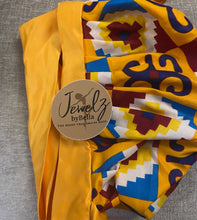 Load image into Gallery viewer, African Print Bonnets and Head Wrap!