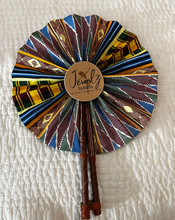 Load image into Gallery viewer, African Print Fans
