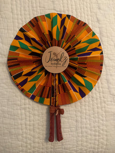African Print Fans