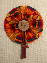 Load image into Gallery viewer, African Print Fans
