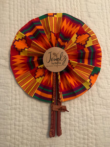 African Print Fans