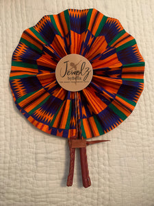 African Print Fans