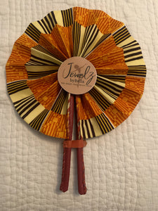 African Print Fans